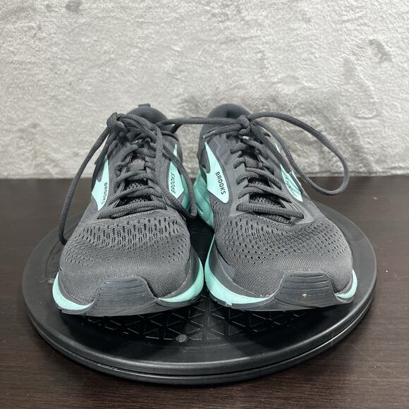 Brooks Trace 3 Gray Green Womens Size 9B Running Lace Up Athletic Sneakers - Picture 2 of 10